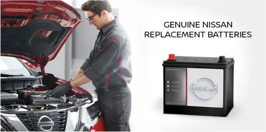 Genuine Nissan replacement batteries