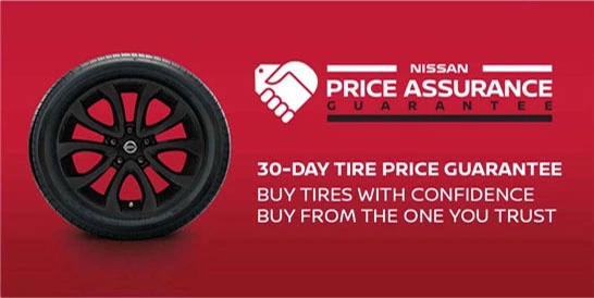 NISSAN TIRE PRICE ASSURANCE GUARANTEE